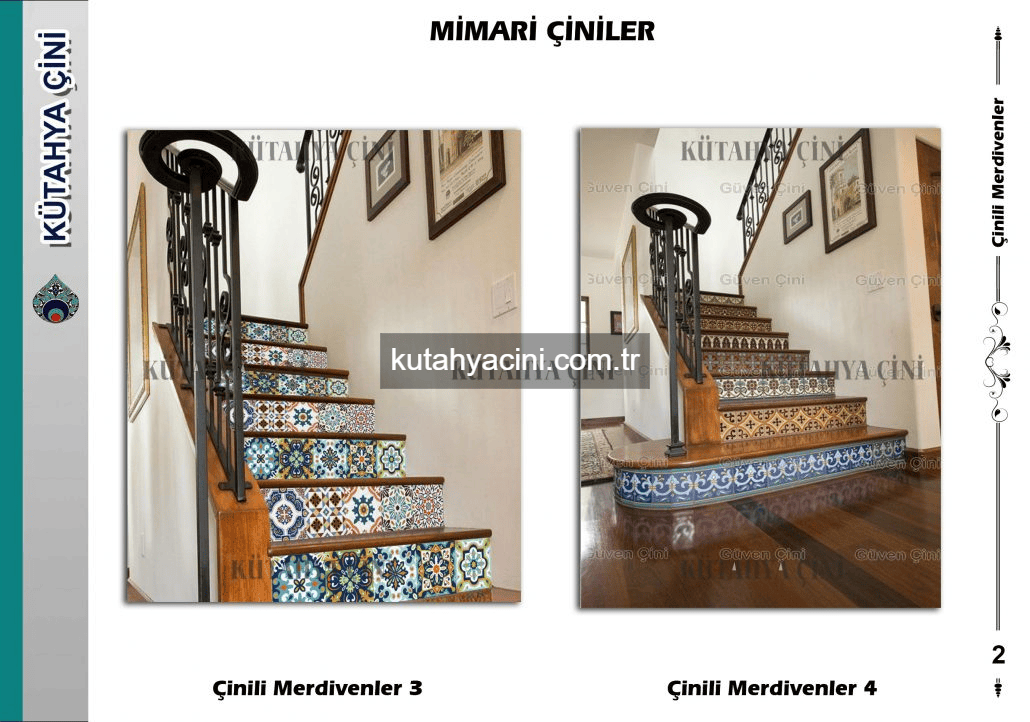 10 - Çinili Şömine & Merdivenler